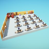 Work Hard Office Game