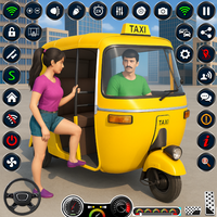 Tuk Tuk Rickshaw-Auto Driving