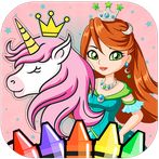 Princess Color: Doll Coloring