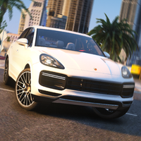 Driving Porsche Cayenne Turbo