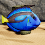 Happy Blue Tang Simulator