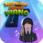 Wednesday Addams Piano Tiles