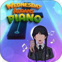 Wednesday Addams Piano Tiles