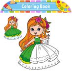 Princess Coloring Book