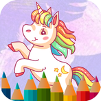 Coloring Rainbow Unicorn