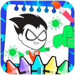 Teen Titans Color Puzzle Games