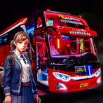 Anime Bus Game-Bus Driving 3d