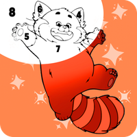 Turning Coloring Book Red