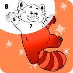 Turning Coloring Book Red