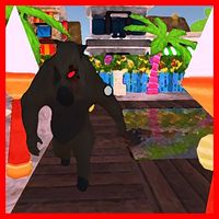 one eye scary pig:house escape