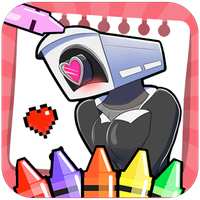 Camerawoman Skibd Toilet Color