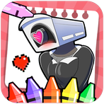 Camerawoman Skibd Toilet Color