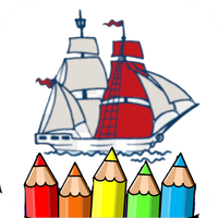 coloring ships and submarines