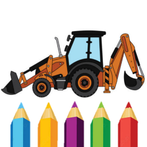 Excavator Coloring Game
