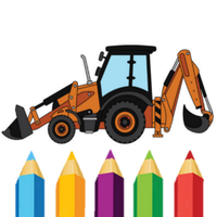 Excavator Coloring Game