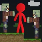 Stickman Vs Zombie Block Craft