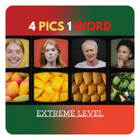 4 PICS 1 WORD - EXTREME LEVEL