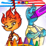 Elemental Coloring book