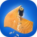 Wood cutting runner 3D