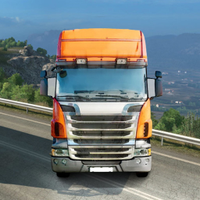 Long Cargo Transport Truck