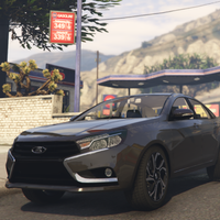 Веста: городские гонки Лада