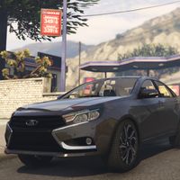 Веста: городские гонки Лада