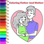Coloring Father And Mother