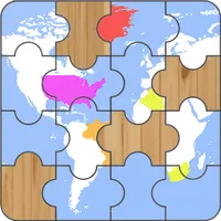 World Map Puzzle Game