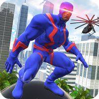 Rope Hero Big Town