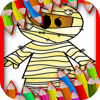 Mummy Coloring Book Pro