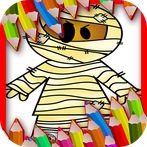 Mummy Coloring Book Pro