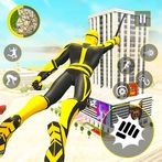 Miami Rope Hero Spider Fight