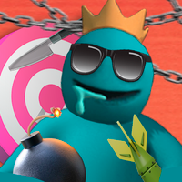 Kick the Rainbow Monster 3D