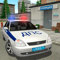Lada Priora Police Simulator
