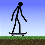 Skater stickman