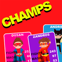 Champs - Superhero Cards Match