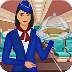 Airplane Cabin Crew Girl Staff