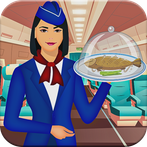 Airplane Cabin Crew Girl Staff