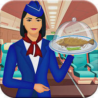 Airplane Cabin Crew Girl Staff