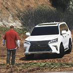 Offroad Lexus 570: V8 Car Game