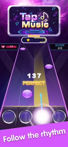 Tap Music: Pop Music Game - Screenshot 1
