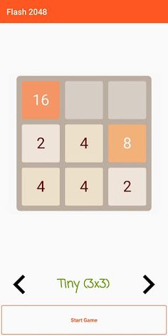 Flash 2048 Classic Puzzle: 204 - Screenshot 2
