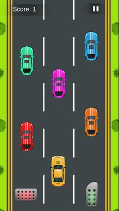 Easy Car Racing Game 2D Car - Screenshot 2