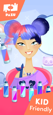 Pazu Girls hair salon 2 - Screenshot 3