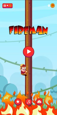 Fireman - Fun Run Game - Screenshot 1