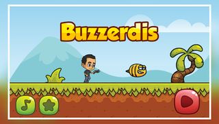 Buzzerdis-Jump, run and gun. - Screenshot 1