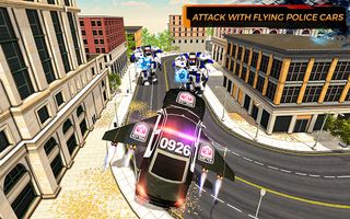 US Flying Police Car Shooting - Screenshot 3