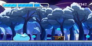 아쿠아 젤리 : Jump Casual Game - Screenshot 2