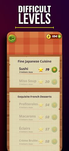 Word Chef Word Search Puzzle - Screenshot 3
