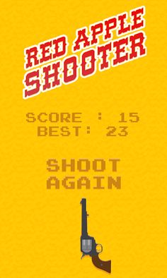 Apple Shooter Game Revolver - Screenshot 2